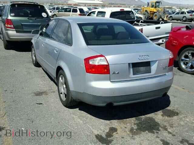 2002 AUDI A4 - VIN: WAULC68E42A139386 - Фото 3