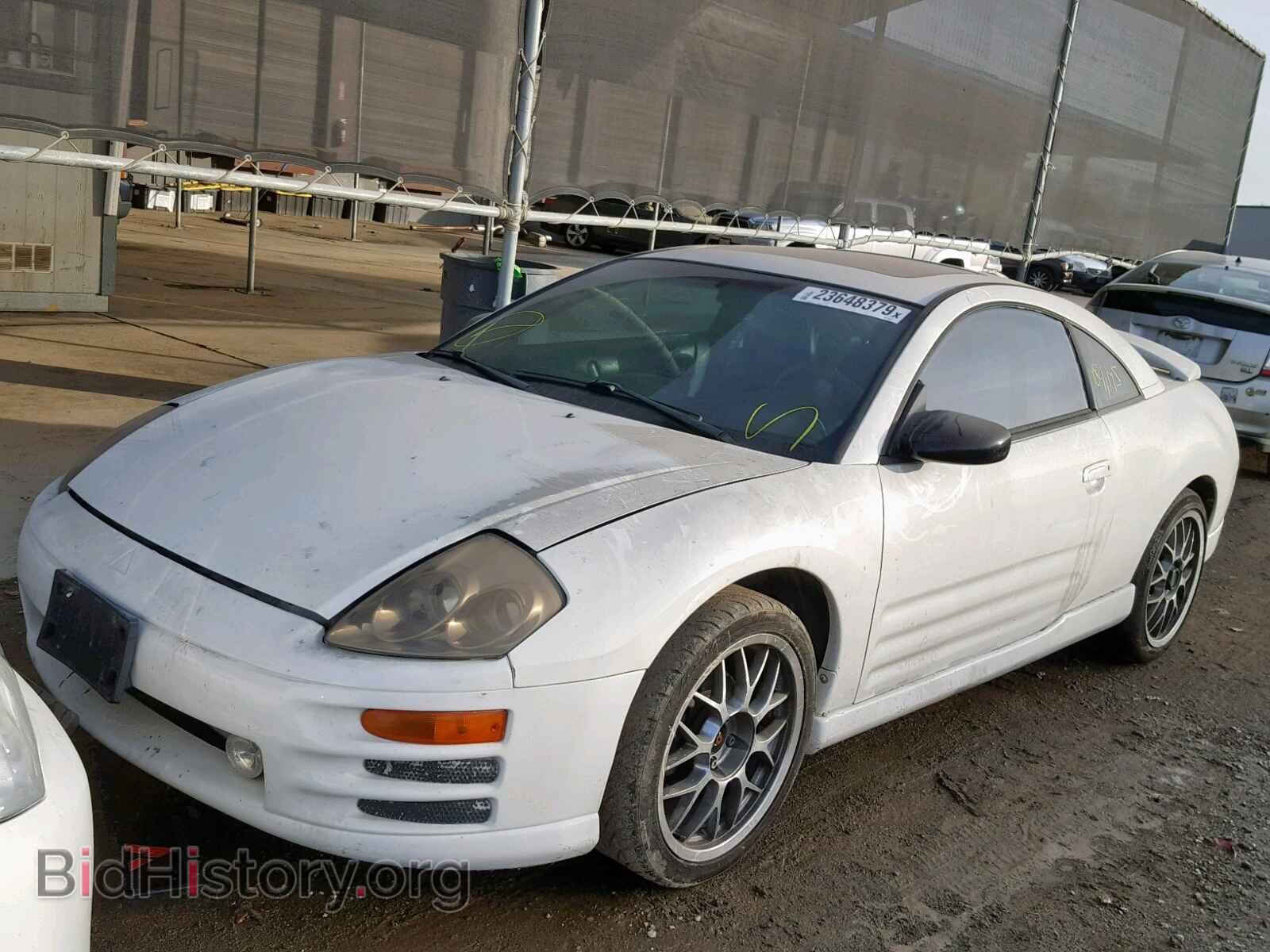 2000 MITSUBISHI ECLIPSE - VIN: 4A3AC54L4YE165221 - Фото 2