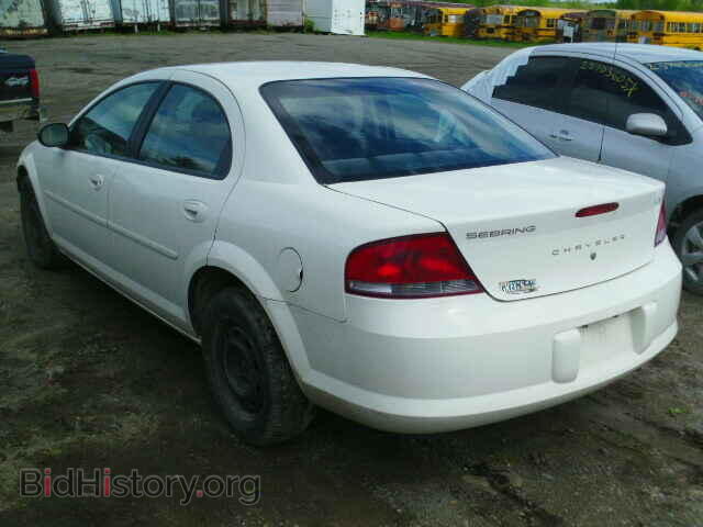 2002 CHRYSLER SEBRING - VIN: 1C3EL46X32N138652 - Фото 3