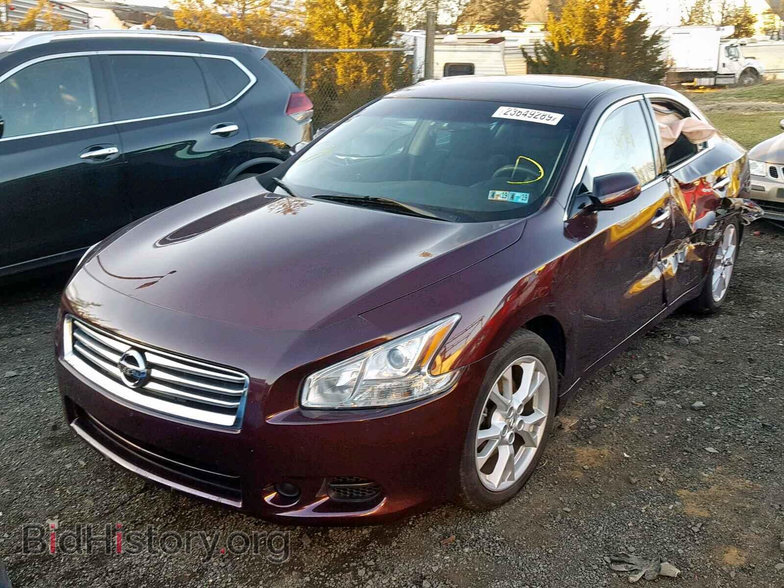 2014 NISSAN MAXIMA S - VIN: 1N4AA5AP0EC473094 - Фото 2