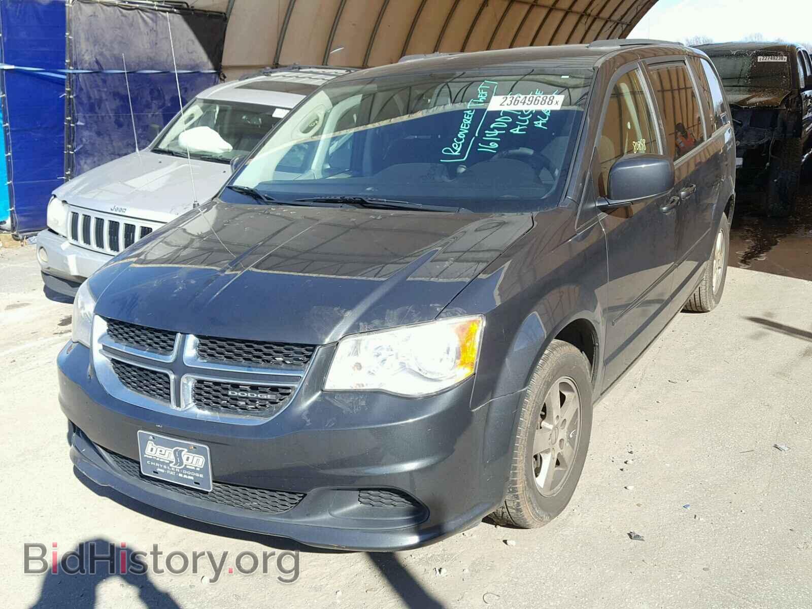 2012 DODGE CARAVAN - VIN: 2C4RDGCG5CR211914 - Фото 2
