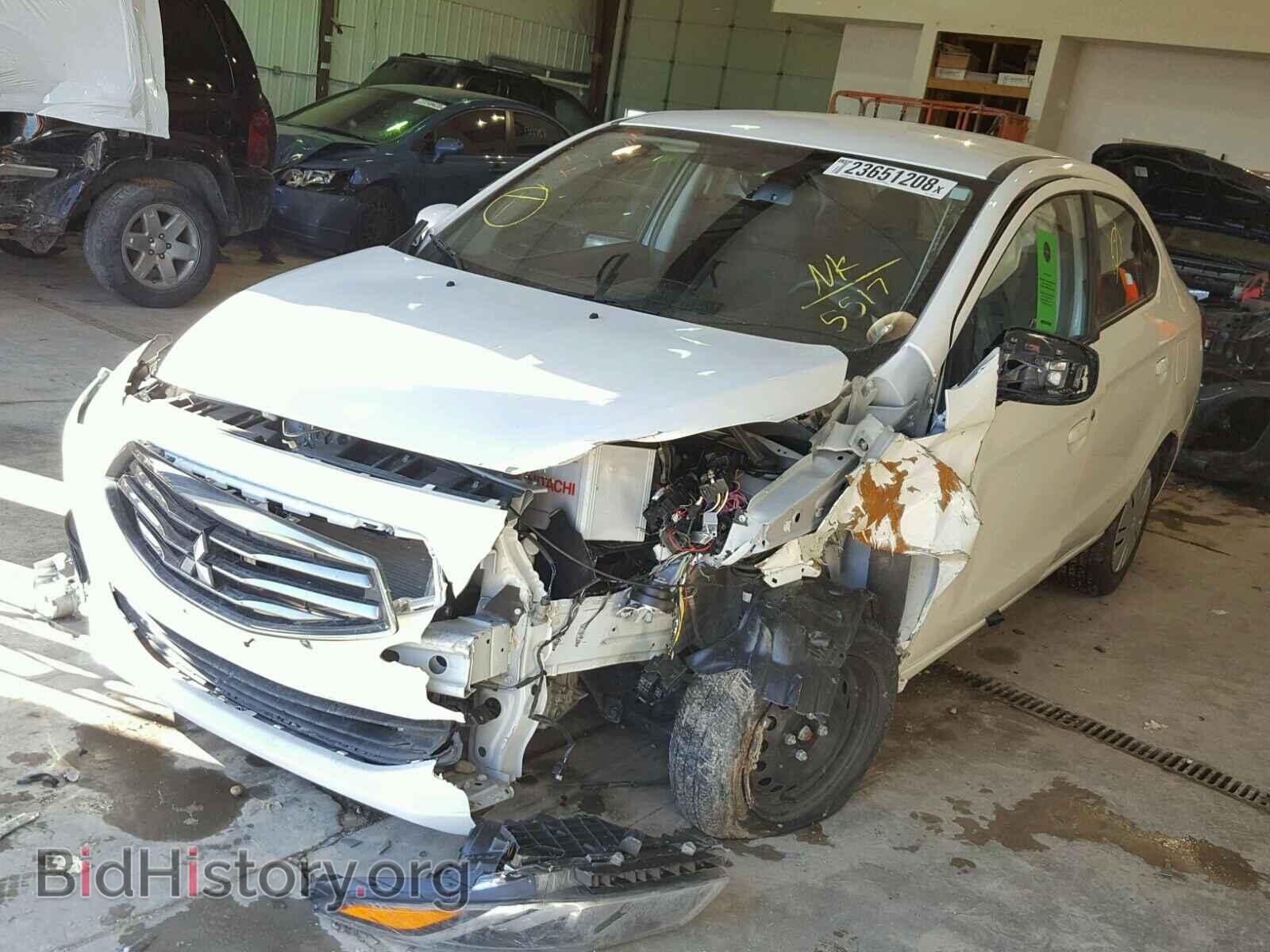 2017 MITSUBISHI MIRAGE - VIN: ML32F3FJ2HHF05517 - Фото 2