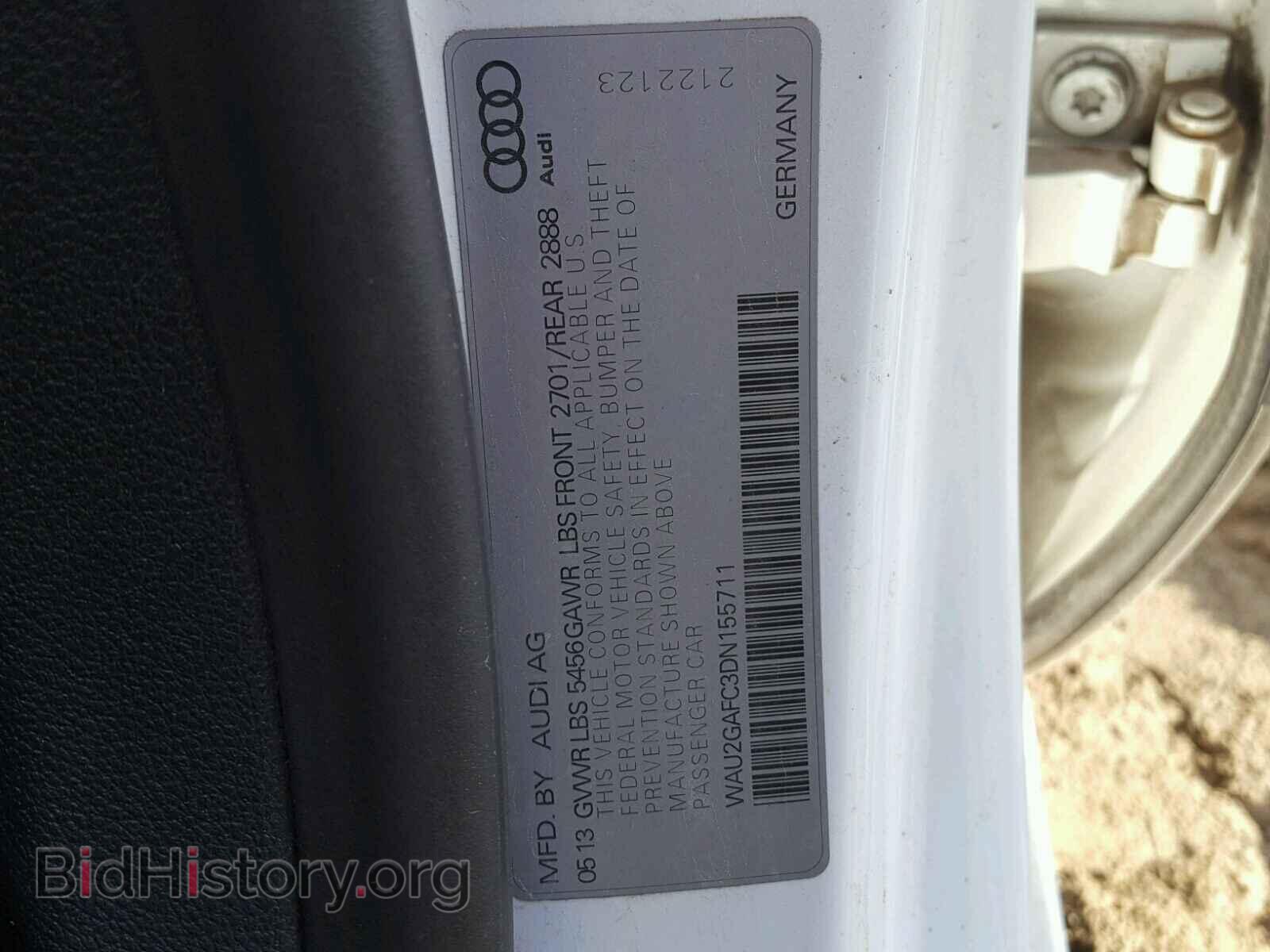 2013 AUDI A7 - VIN: WAU2GAFC3DN155711 - Фото 10