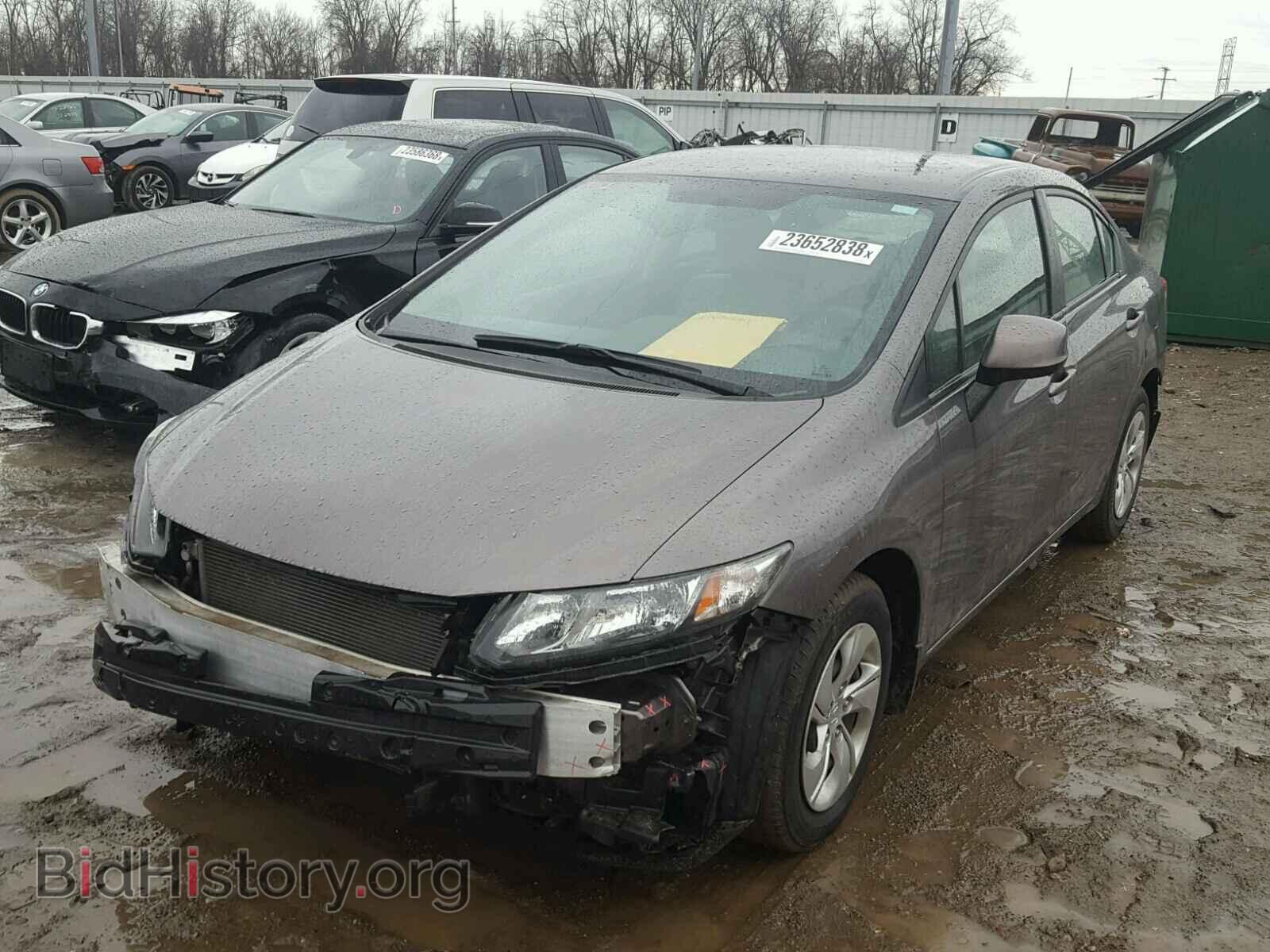 2013 HONDA CIVIC - VIN: 19XFB2F54DE202114 - Фото 2