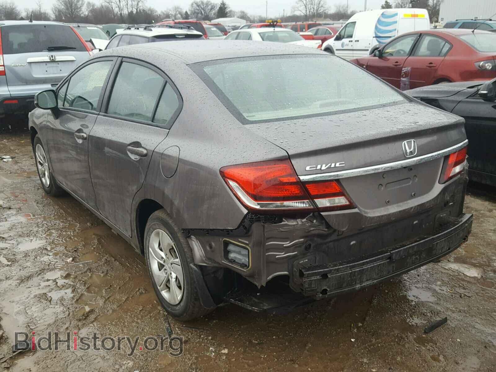 2013 HONDA CIVIC - VIN: 19XFB2F54DE202114 - Фото 3