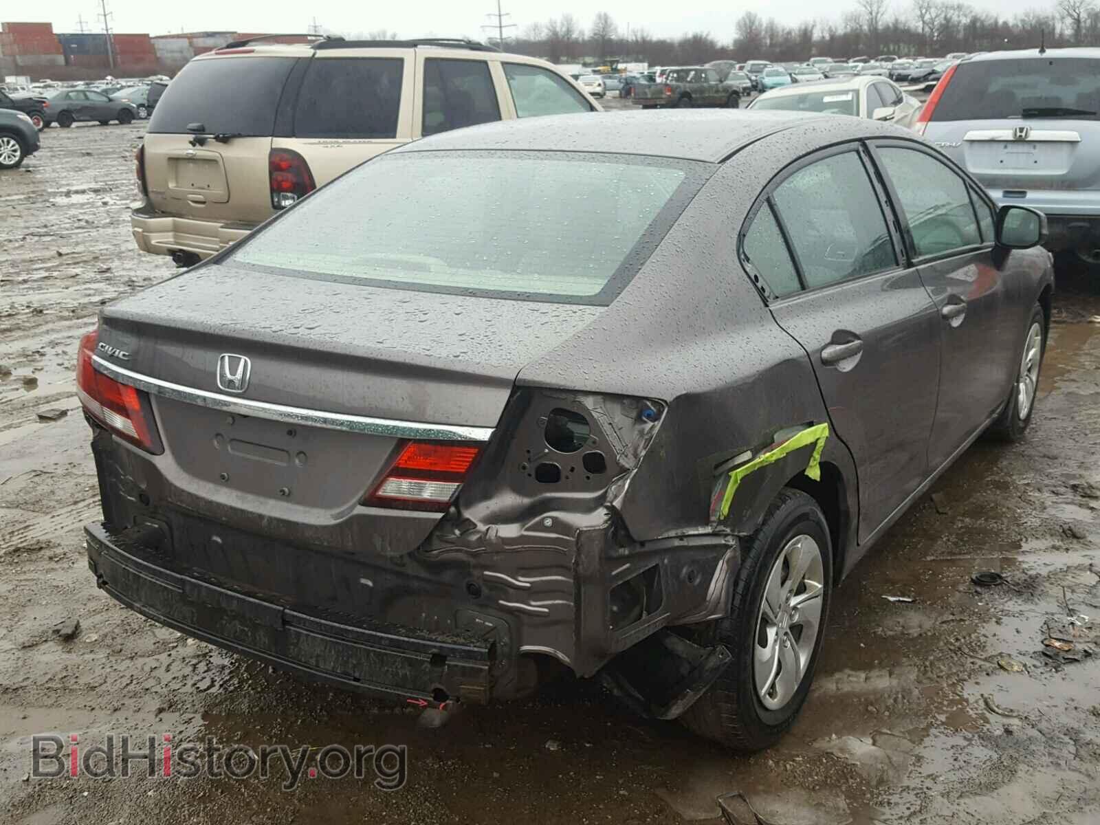 2013 HONDA CIVIC - VIN: 19XFB2F54DE202114 - Фото 4