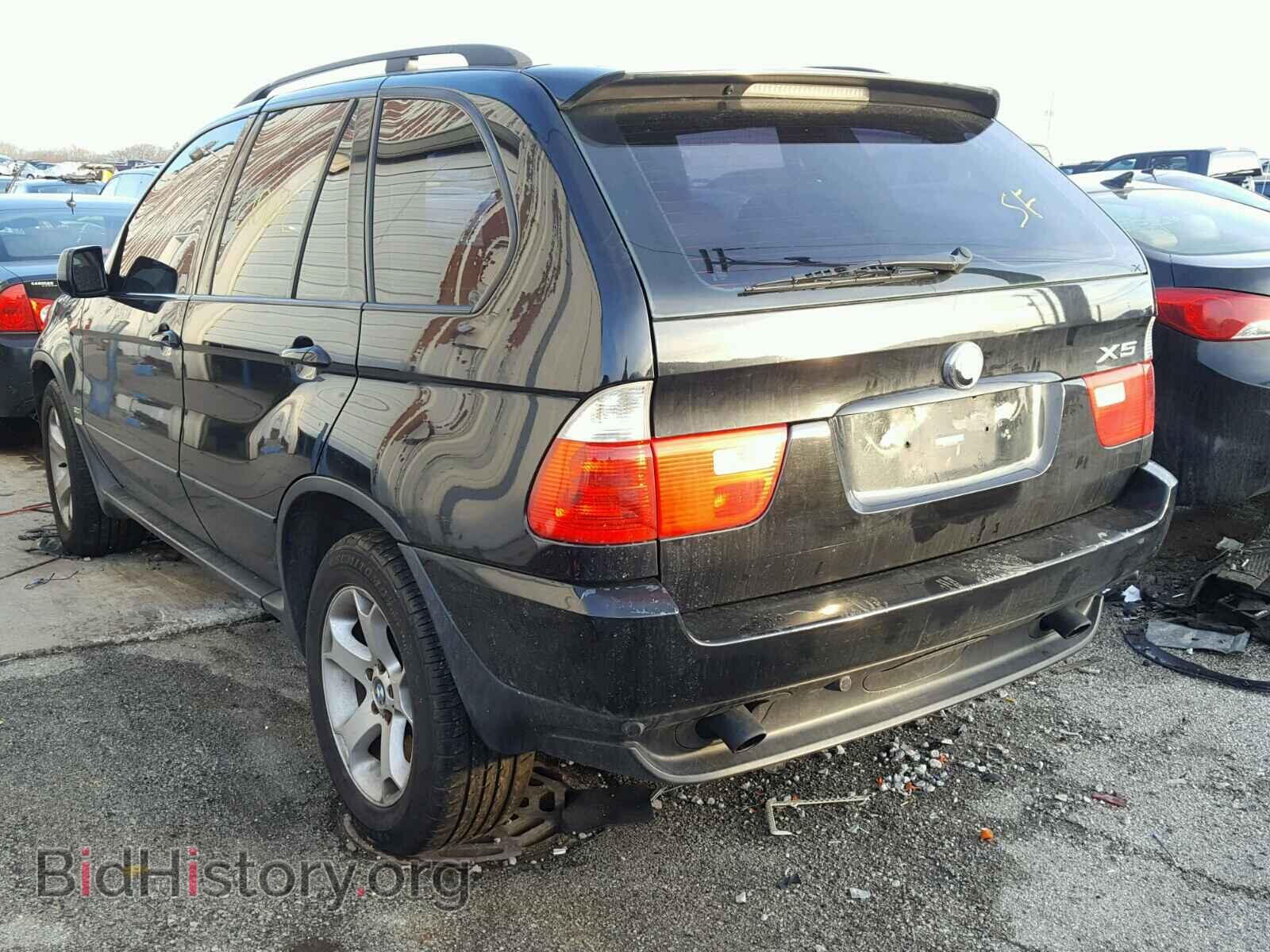 2005 BMW X5 - VIN: 5UXFA13595LY09702 - Фото 3