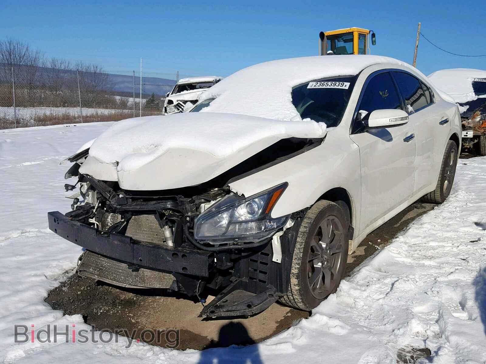 2014 NISSAN MAXIMA S - VIN: 1N4AA5AP2EC911128 - Фото 2
