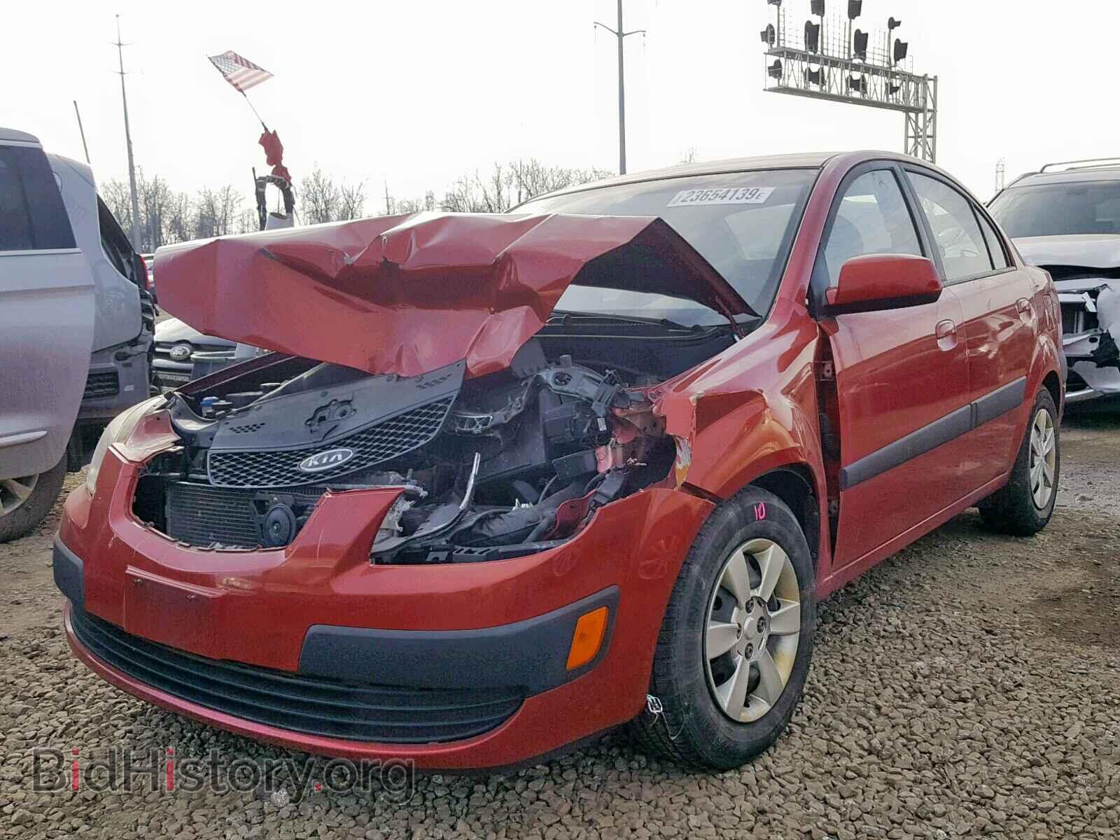 2007 KIA RIO BASE - VIN: KNADE123676295335 - Фото 2