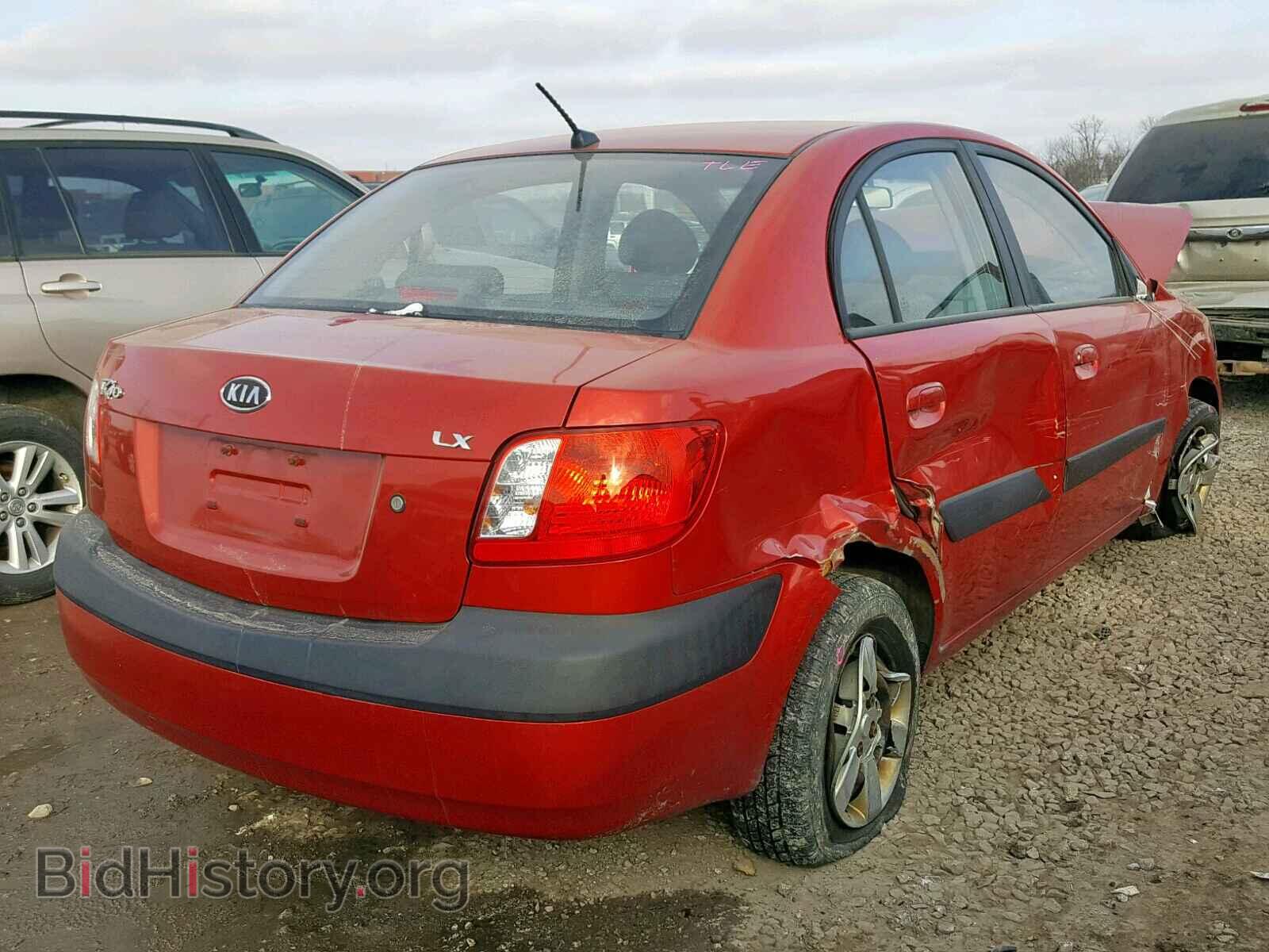 2007 KIA RIO BASE - VIN: KNADE123676295335 - Фото 4