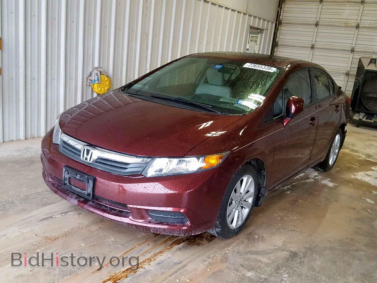 2012 HONDA CIVIC - VIN: 19XFB2F99CE044869 - Фото 2
