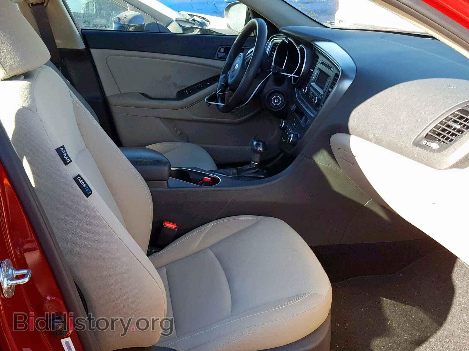 2015 KIA OPTIMA - VIN: 5XXGM4A72FG355314 - Фото 5