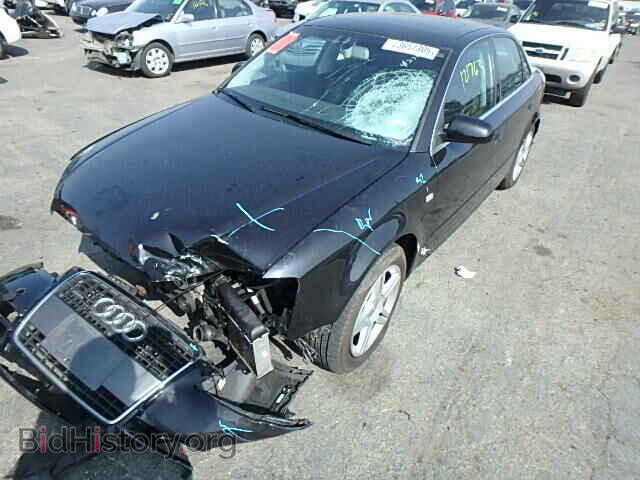 2007 AUDI A4 - VIN: WAUDF78E37A233932 - Фото 2