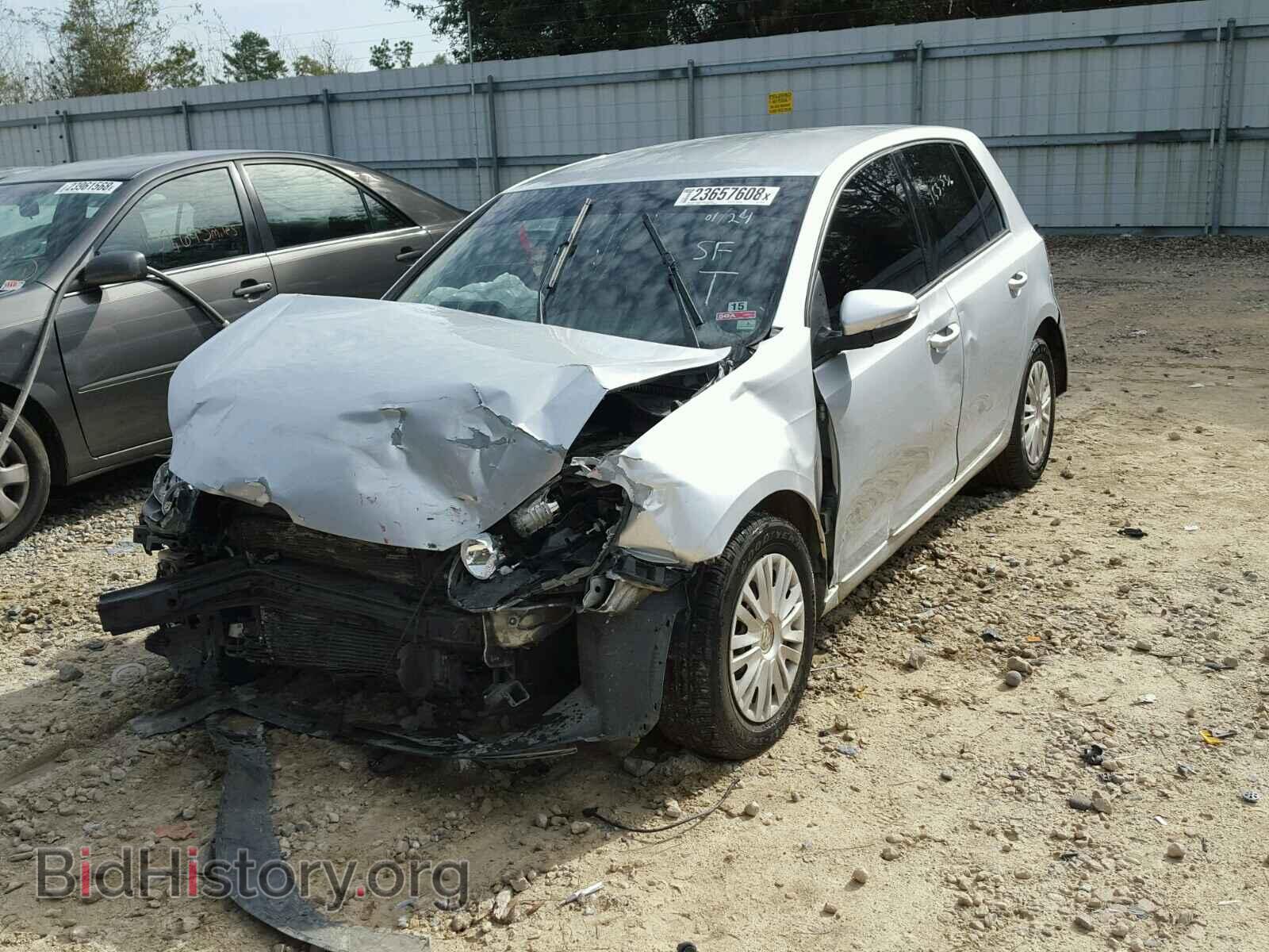 2012 VOLKSWAGEN GOLF - VIN: WVWDB7AJ2CW297785 - Фото 2
