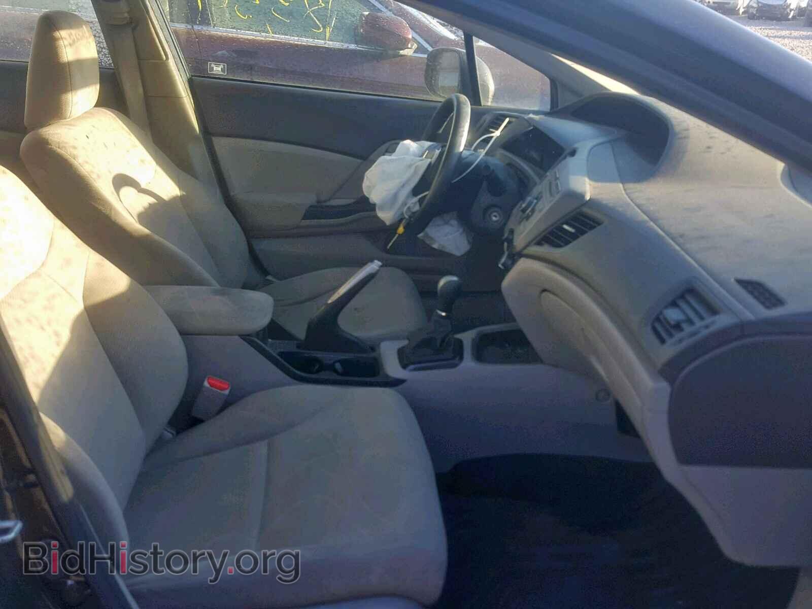 2012 HONDA CIVIC LX - VIN: 2HGFB2E53CH538200 - Фото 5