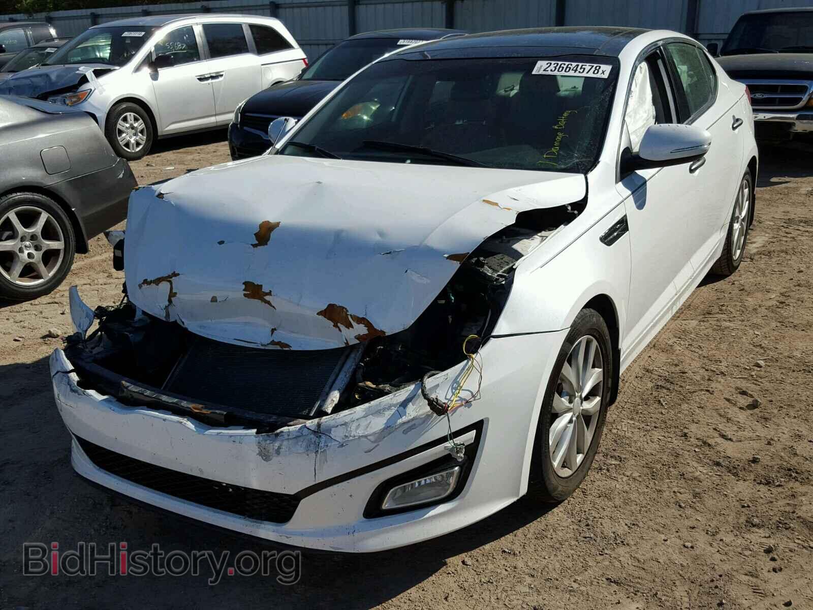 2014 KIA OPTIMA - VIN: 5XXGN4A78EG322958 - Фото 2