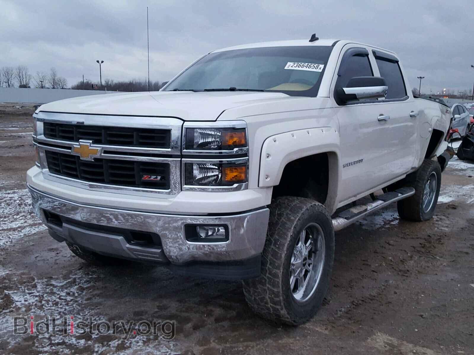 2014 CHEVROLET SILVERADO - VIN: 3GCUKREC7EG327503 - Photo 2