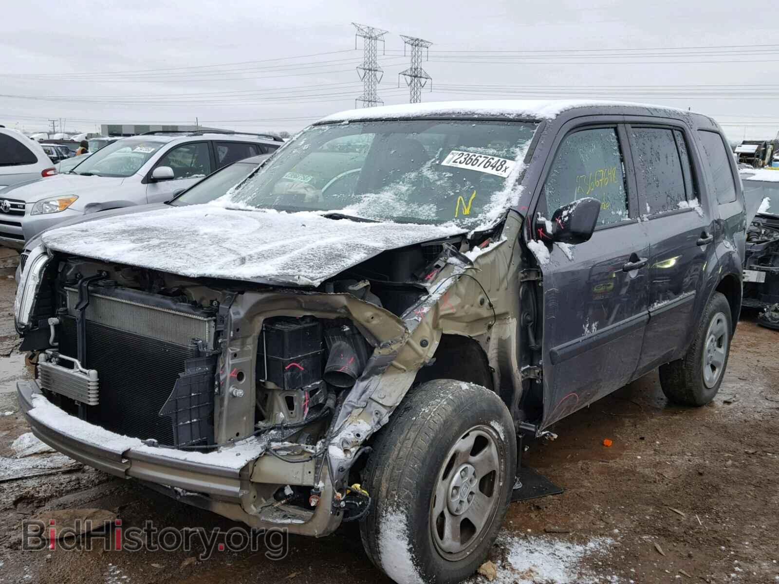 2014 HONDA PILOT - VIN: 5FNYF4H2XEB010056 - Фото 2