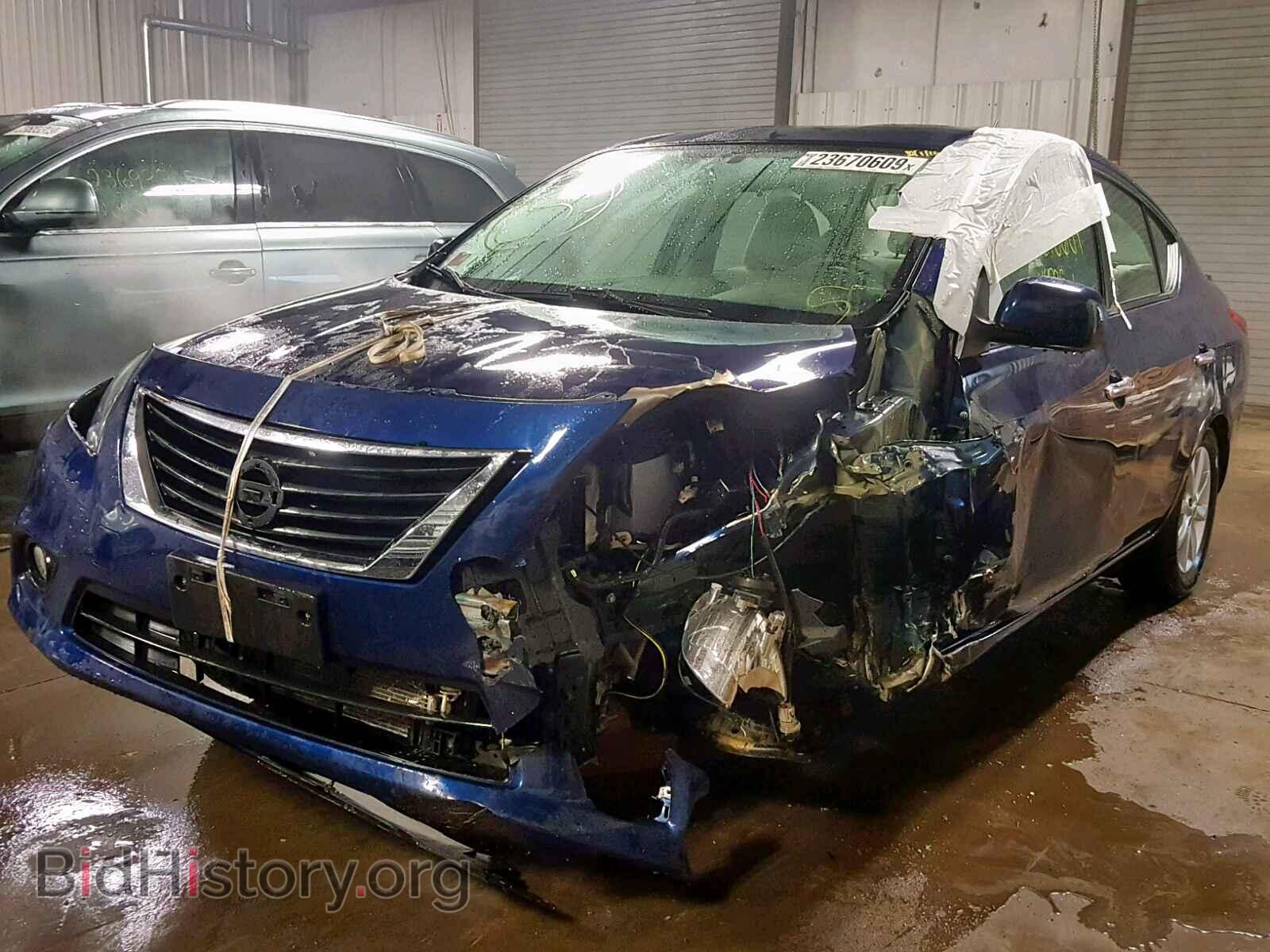 2014 NISSAN VERSA - VIN: 3N1CN7AP1EL837842 - Фото 2