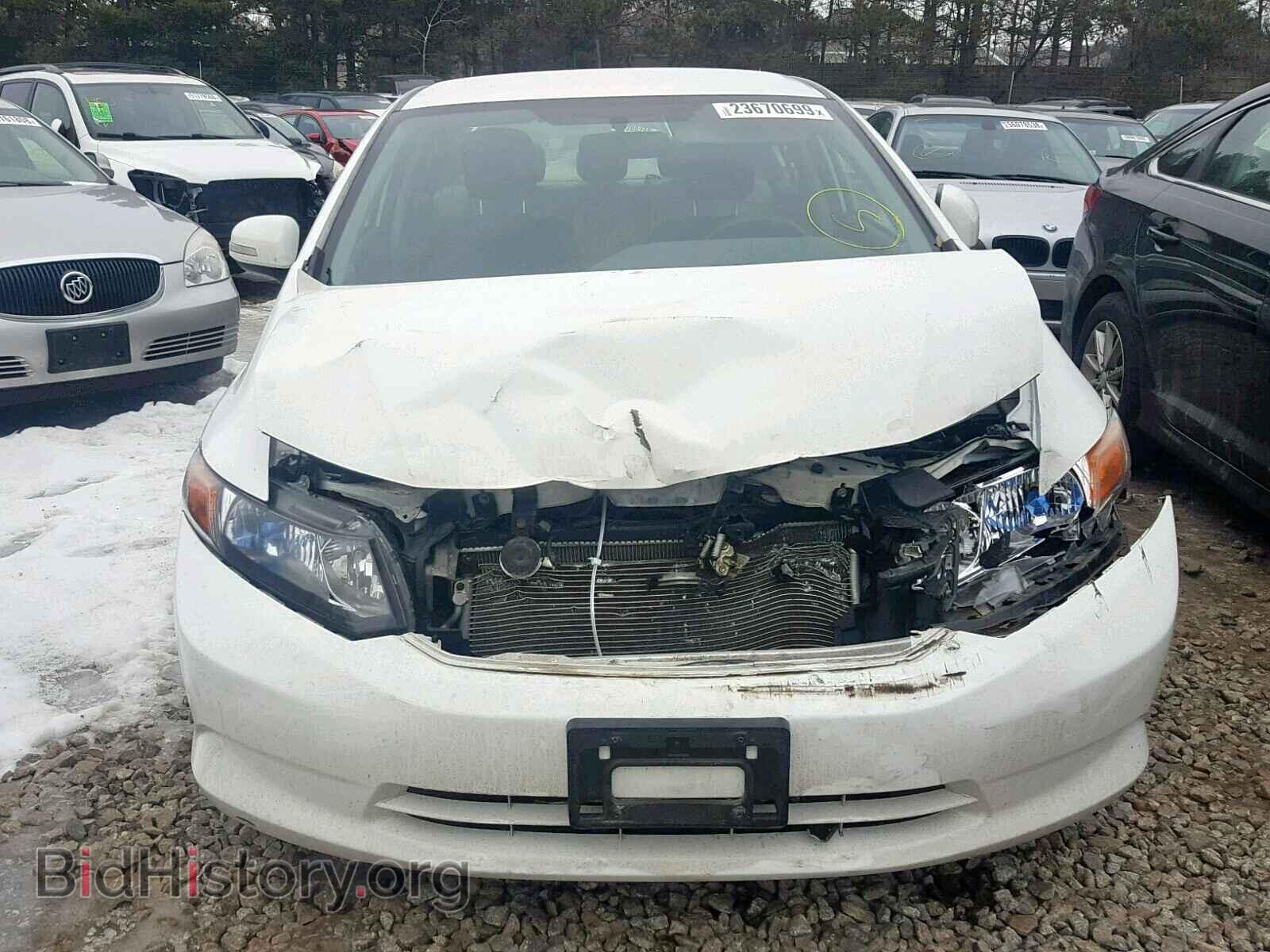 2012 HONDA CIVIC - VIN: JHMFB4F35CS005974 - Фото 9