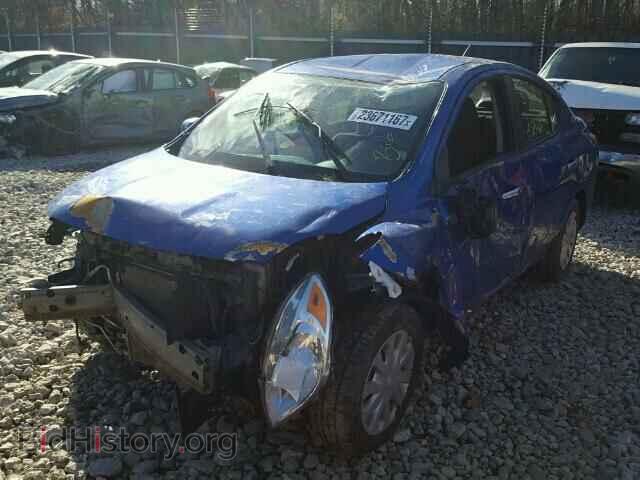 2012 NISSAN VERSA - VIN: 3N1CN7AP1CL943219 - Фото 2