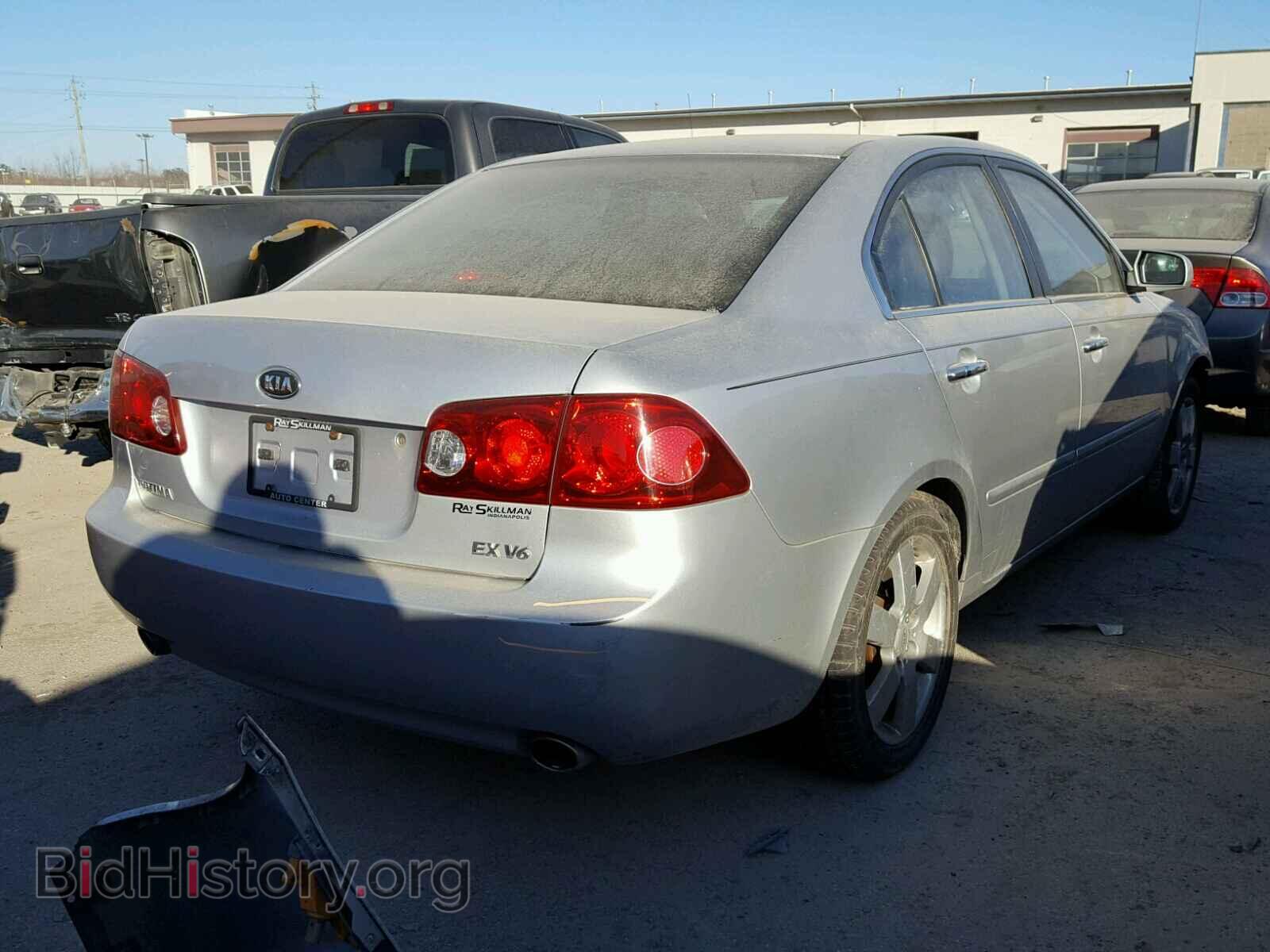 2008 KIA OPTIMA - VIN: KNAGE124985170200 - Фото 4