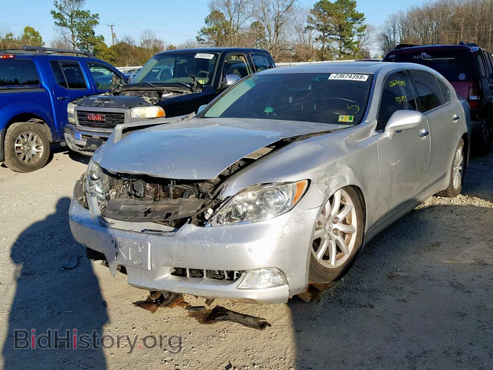 2007 LEXUS LS460 - VIN: JTHGL46F475018506 - Фото 2