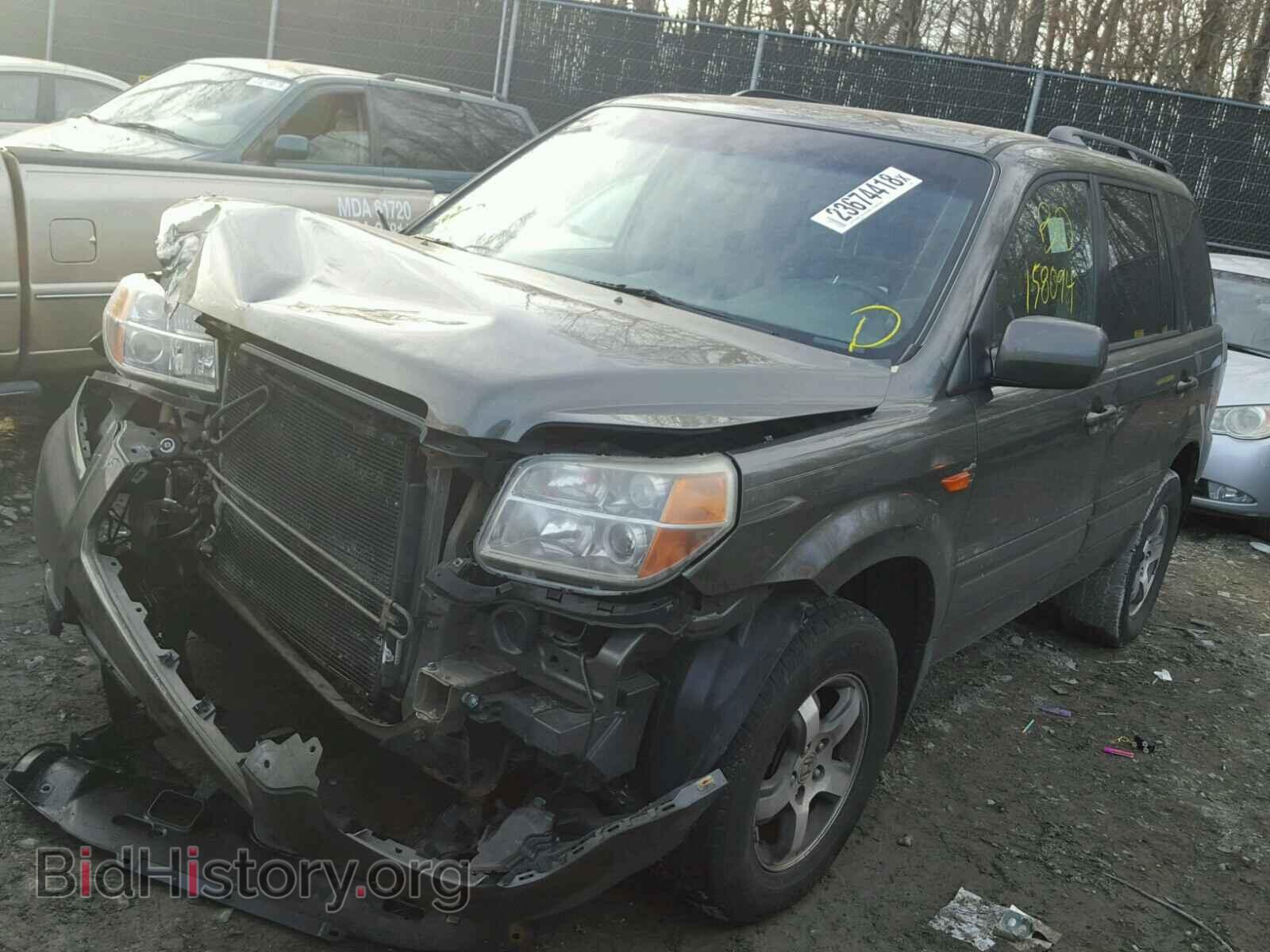 2006 HONDA PILOT - VIN: 5FNYF18466B020777 - Фото 2