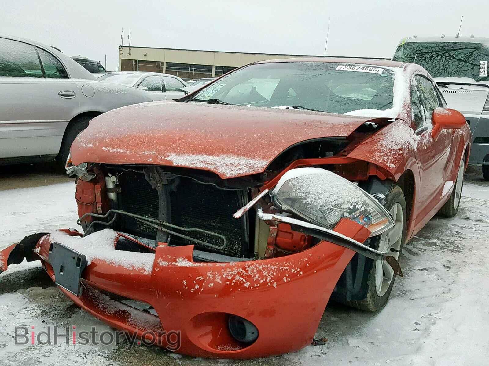 2007 MITSUBISHI ECLIPSE - VIN: 4A3AK24F17E008028 - Photo 2