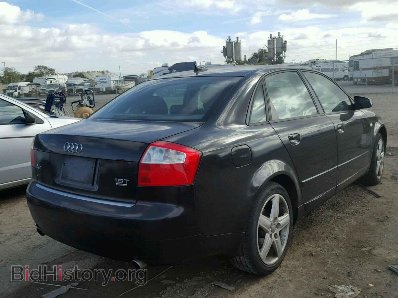 2005 AUDI A4 - VIN: WAULC68E45A080411 - Фото 4