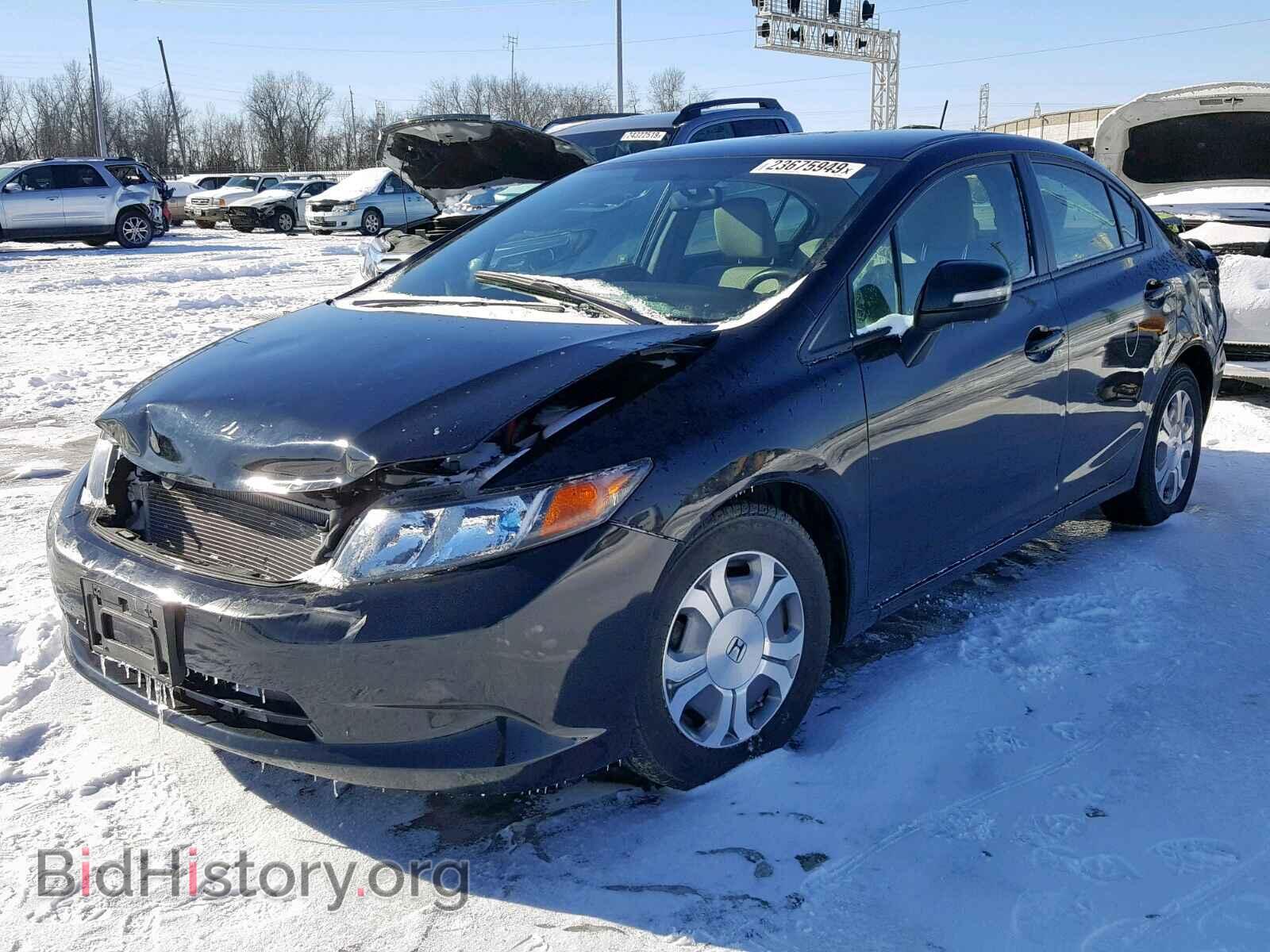 2012 HONDA CIVIC - VIN: JHMFB4F23CS009903 - Photo 2