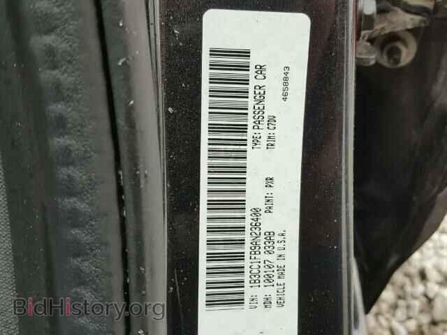 2010 DODGE AVENGER - VIN: 1B3CC1FB9AN236400 - Фото 10