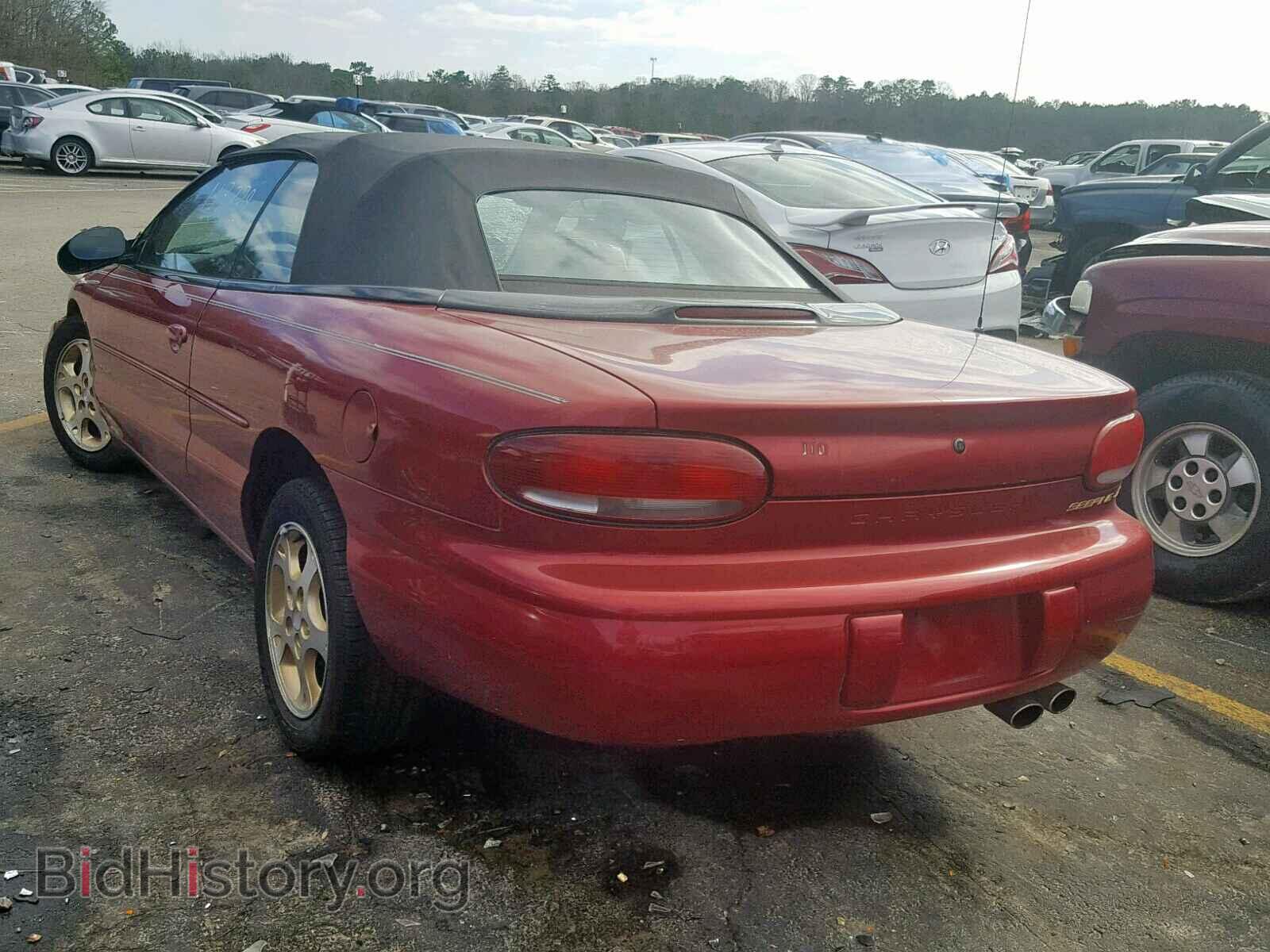 1998 CHRYSLER SEBRING - VIN: 3C3EL55H1WT332490 - Фото 3