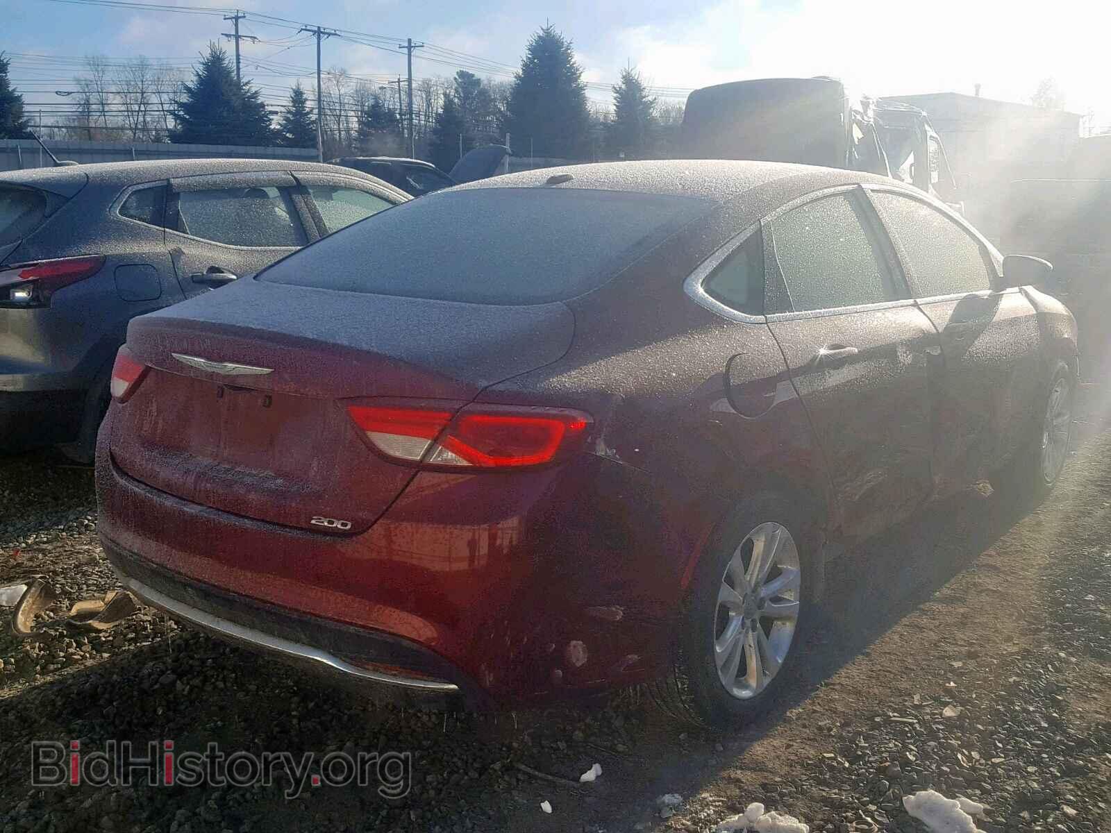 2015 CHRYSLER 200 - VIN: 1C3CCCAB0FN563166 - Фото 4