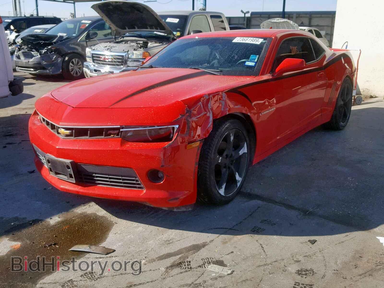 2015 CHEVROLET CAMARO - VIN: 2G1FF1E39F9291364 - Фото 2