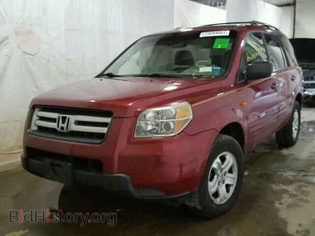 2006 HONDA PILOT - VIN: 2HKYF18196H531455 - Фото 2