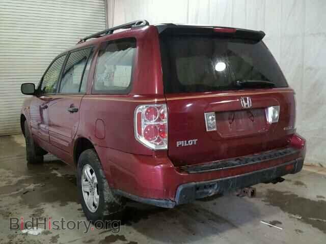 2006 HONDA PILOT - VIN: 2HKYF18196H531455 - Фото 3
