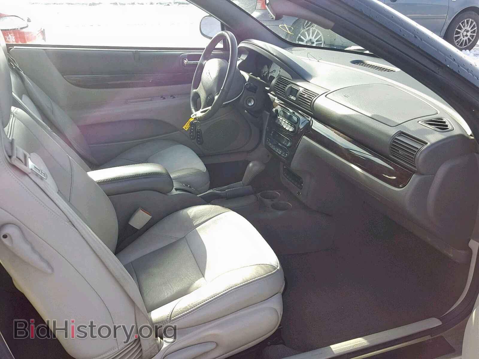 2005 CHRYSLER SEBRING - VIN: 1C3EL65R15N629076 - Фото 5