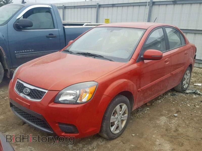 2011 Kia RIO BASE (VIN KNADH4A39B6930356) — photo 2 of 10
