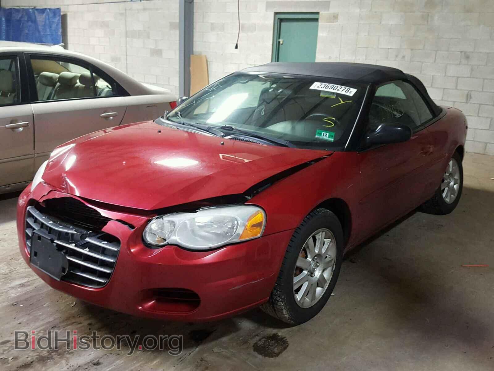 2004 CHRYSLER SEBRING - VIN: 1C3EL75R14N407500 - Фото 2