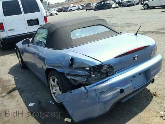 2002 HONDA S2000 - VIN: JHMAP11422T004106 - Фото 3