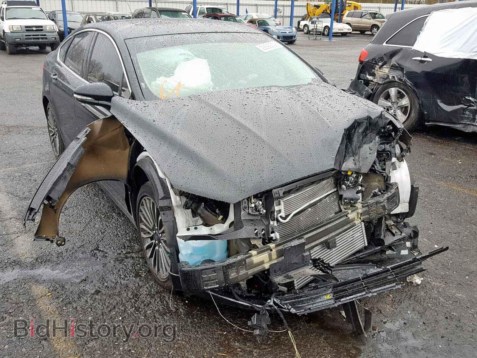 Photo 3FA6P0H95HR119849 - FORD FUSION SE 2017