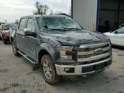 2016 Ford F150, серый — VIN 1FTEW1EP2GFC17525, Copart