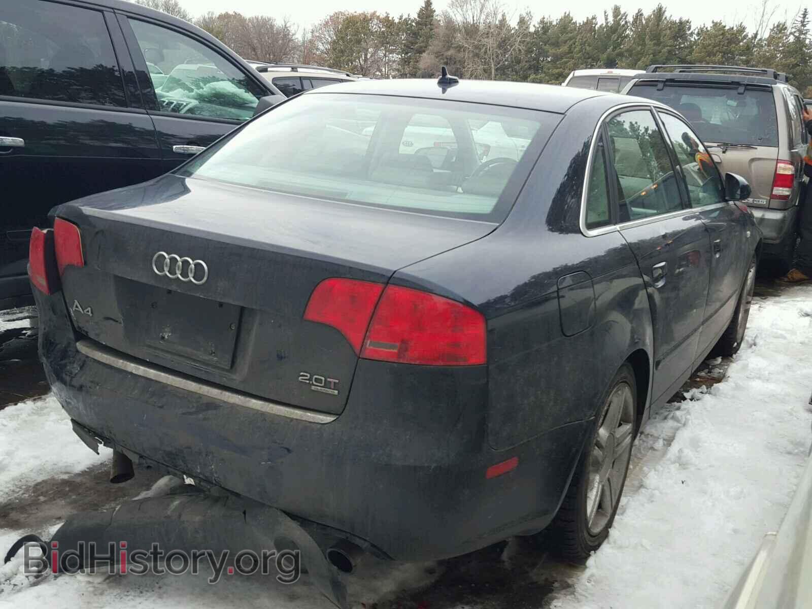 2007 AUDI A4 - VIN: WAUDF78E07A017455 - Фото 4