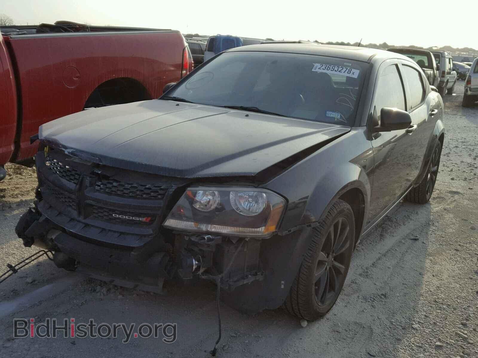 2013 DODGE AVENGER - VIN: 1C3CDZCB0DN719023 - Фото 2