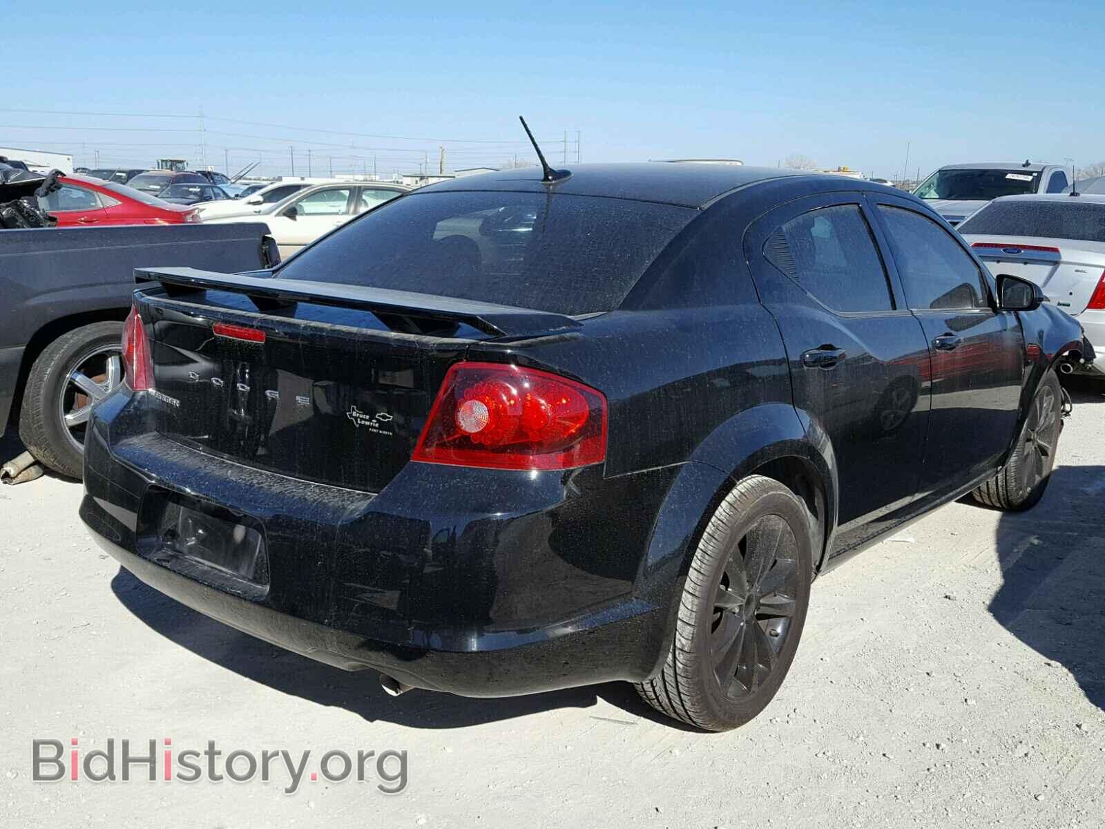 2013 DODGE AVENGER - VIN: 1C3CDZCB0DN719023 - Фото 4