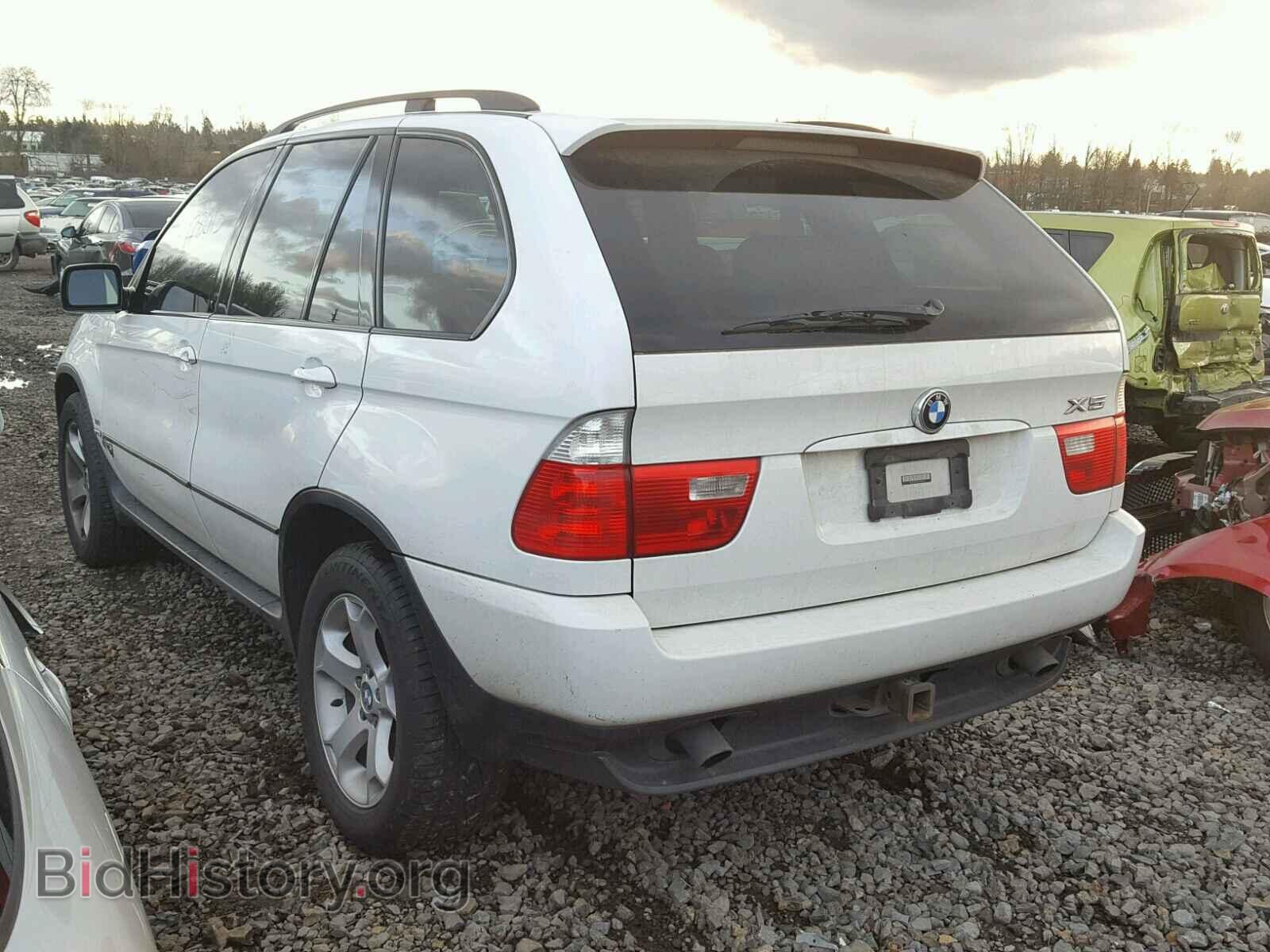 2005 BMW X5 - VIN: 5UXFA13565LY15375 - Фото 3