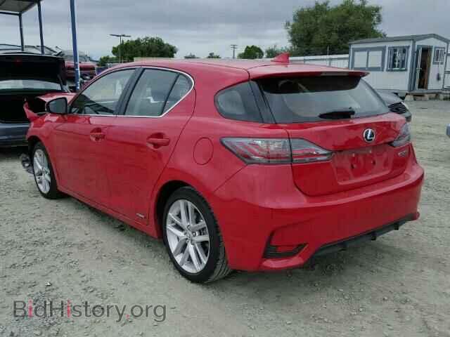 2016 LEXUS CT 200 - VIN: JTHKD5BH1G2258411 - Фото 3