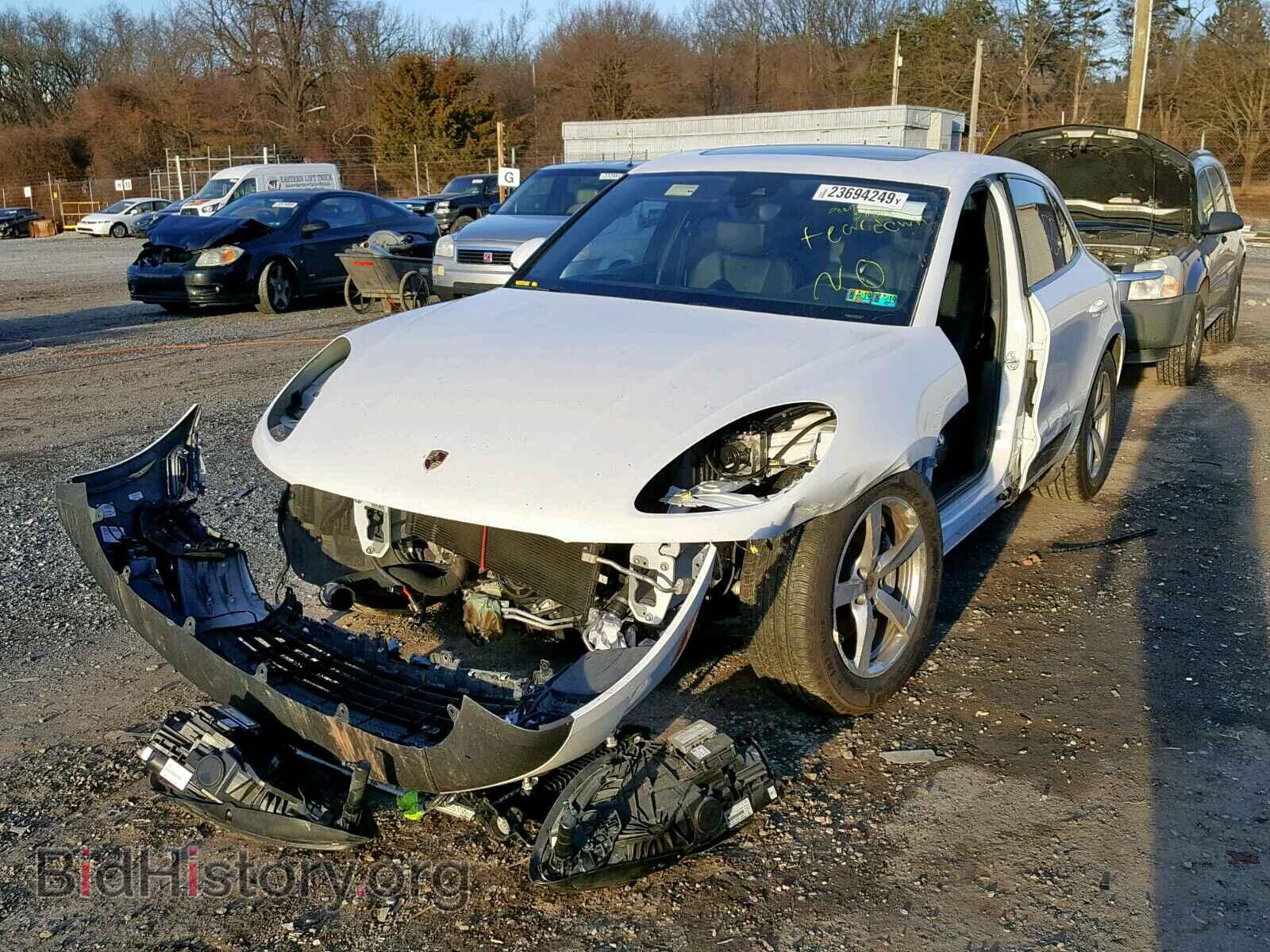 2018 PORSCHE MACAN - VIN: WP1AA2A58JLB01549 - Фото 2