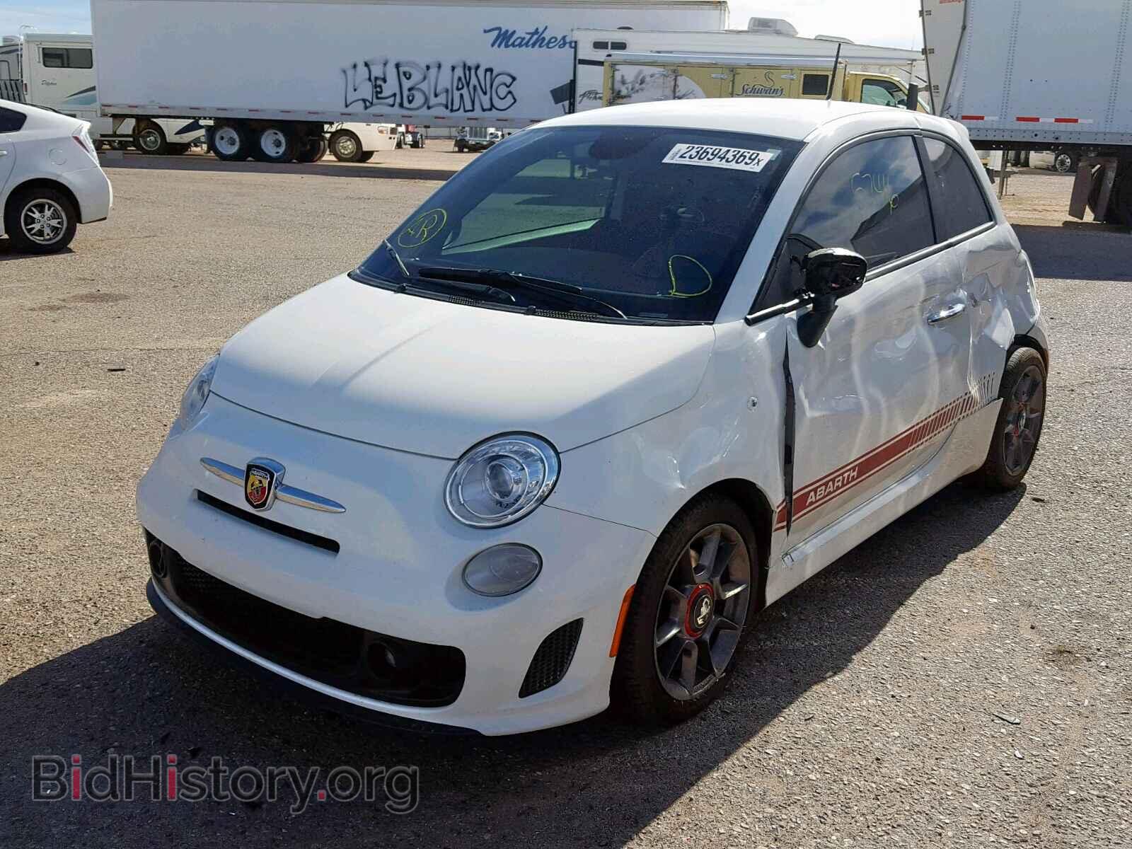 2015 FIAT 500 - VIN: 3C3CFFFH7FT508669 - Фото 2